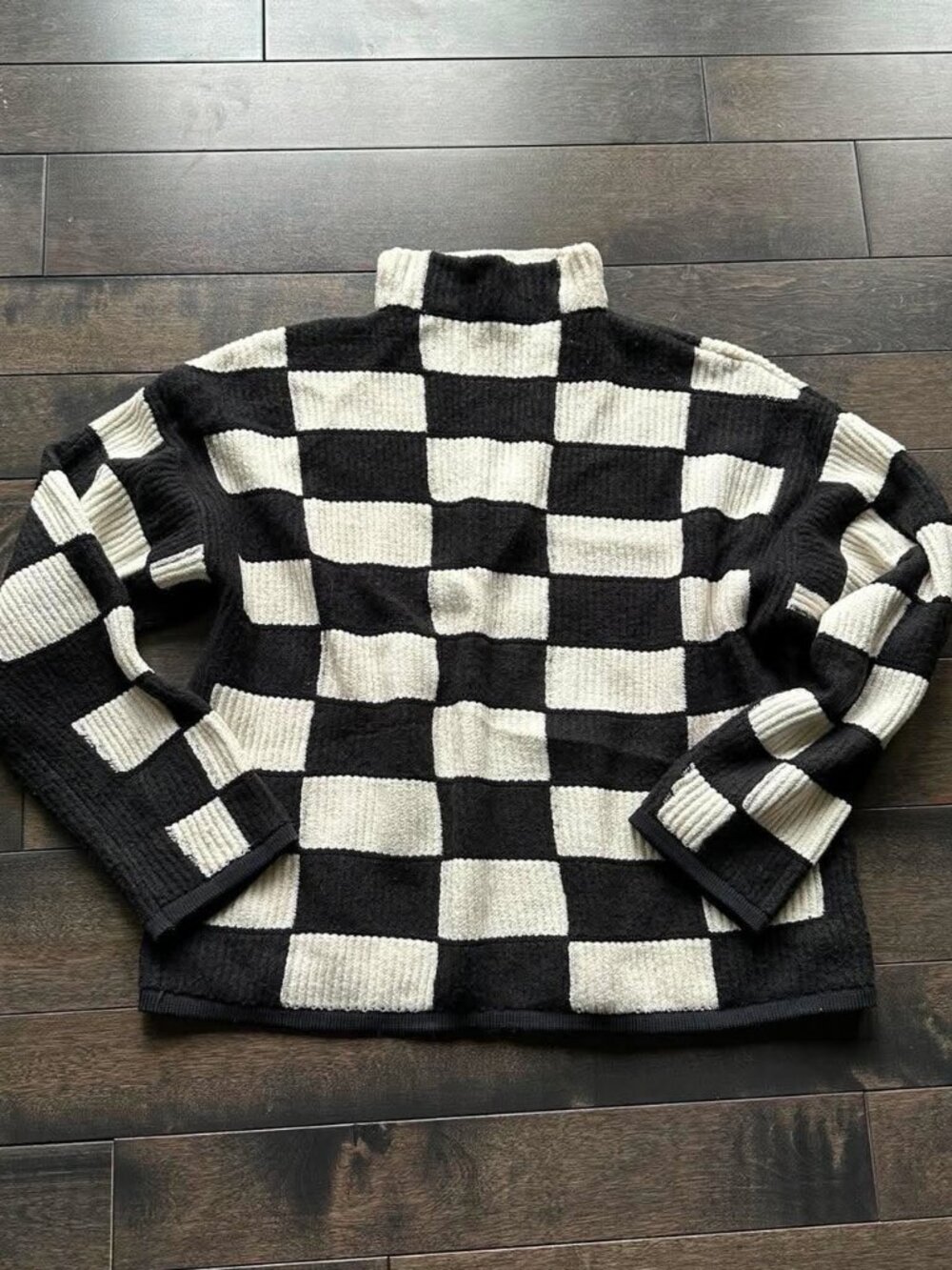 Club Monaco Checkered Sweater